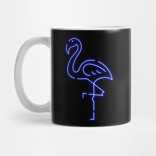 The Blue Flamingo edit Mug